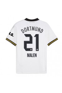 Borussia Dortmund Donyell Malen #21 Voetbaltruitje 3e tenue 2024-25 Korte Mouw